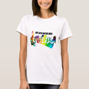 T-shirt Genres vintages de musique