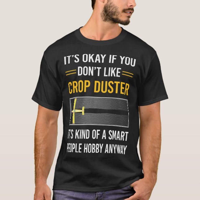 T-shirt Gens intelligents Crop Duster (Devant)