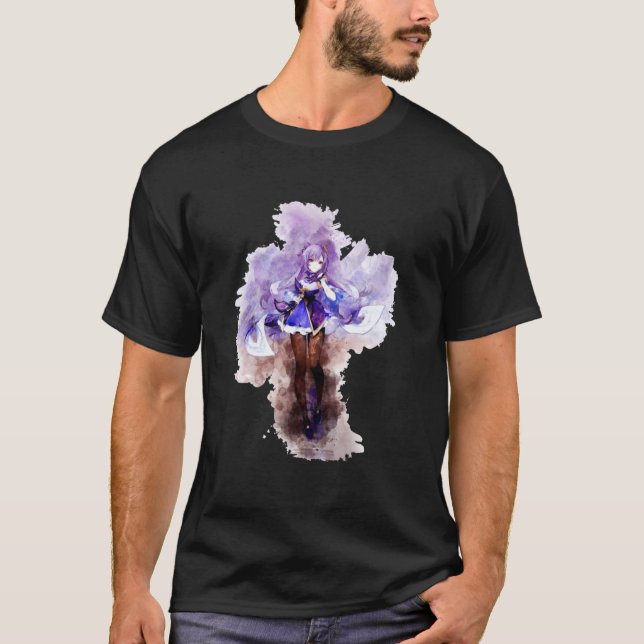 T-shirt Genshin Impact - Keqing Classic (Devant)