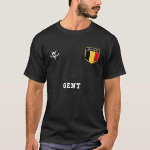 T-shirt GENT Belgique Sports Vintages