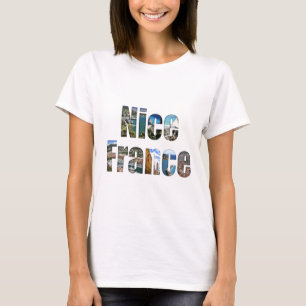 T-shirt Gentil, attractions touristiques de la France dans