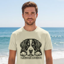 Gentle Giant Dog Art | Cute Big Friendly Dog 