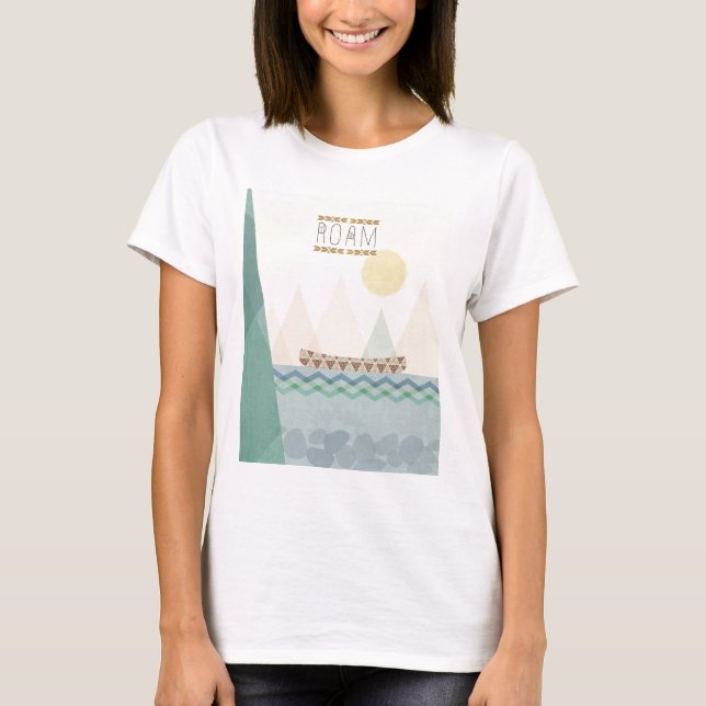 T-shirt Geo II extérieur | Roam (Devant)