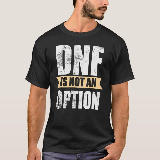 T-shirt Géocacher Chasse Au Géocacher DNF N'Est Pas Une Op (Devant)