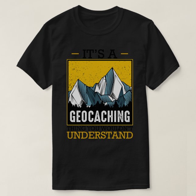 T-shirt Géocaching (10) (Design devant)