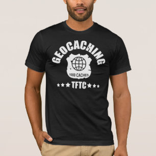 T-shirt Geocaching Award 1000