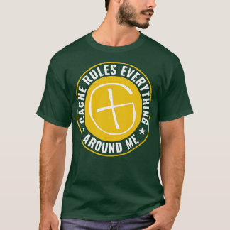 T-shirt Geocaching Cache Règles Tout Autour De Moi Geocac