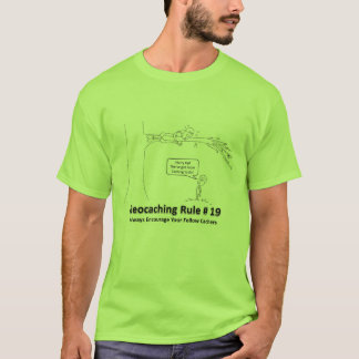 T-shirt Geocaching DNF - Encouragement 2