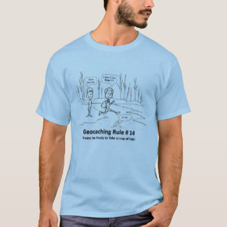 T-shirt Geocaching DNF - Saut de la foi
