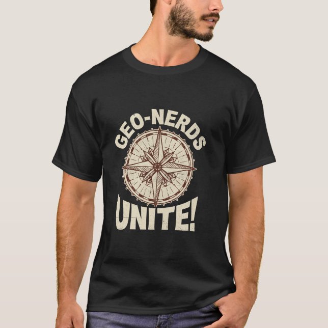 T-shirt Geocaching Geocache Funny Geocacher Geocacher Sayi (Devant)