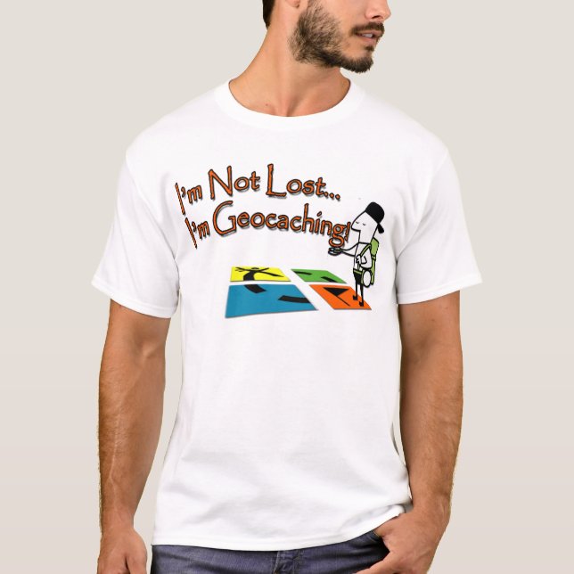 T-shirt Geocahing (Devant)