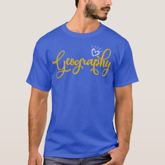 T-shirt Géographie Amour1