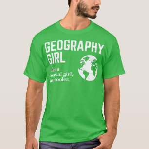 T-shirt Géographie Fille 5