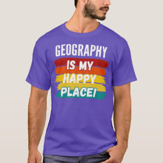 T-shirt Géographie Lover Cadeaux