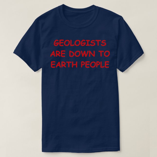 T-shirt géologie 2 (Design devant)