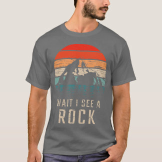 T-shirt Géologie Attendez Je Vois Un Rocher 4