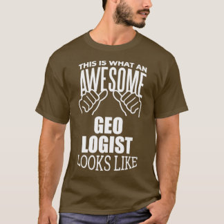 T-shirt Géologie Drôle conception cadeau