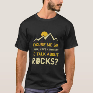 T-shirt Géologie Géologue Parler De Rocks