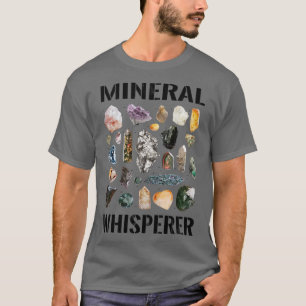 T-shirt Géologie Minéralogie Pétrologie Pierres Minéral