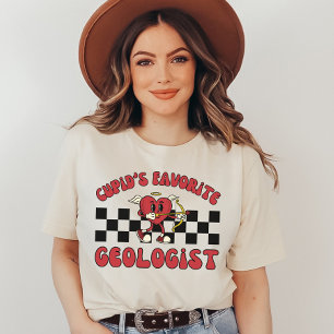 T-shirt Géologie préférée de Cupidon Valentine's Day