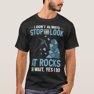 T-shirt Géologie Recherche de roches Roche Géode Géologue 