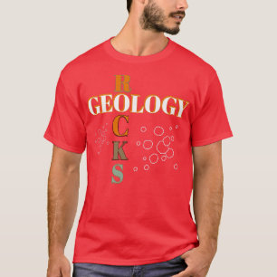 T-shirt Géologie Rocks Science Géologue Humour cadeau Prem