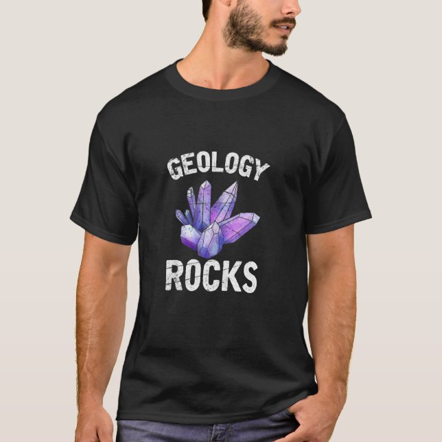 T-shirt Géologue amusant Pangea Rock Collector Géologie Ro (Devant)