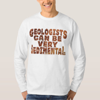 T-shirt Géologues "Sedimental"
