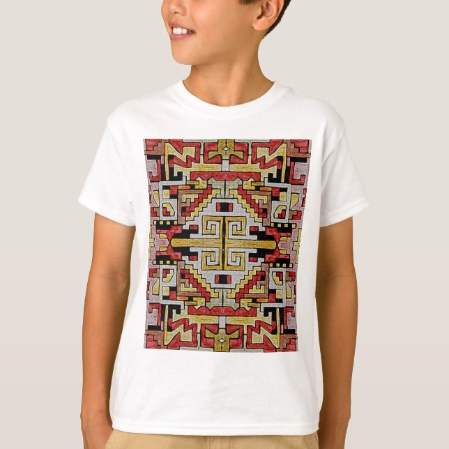T-shirt Géométhorique Tribal/Motif ethnique (Devant)