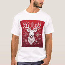 Geometric Reindeer Christmas Nordic Reindeer