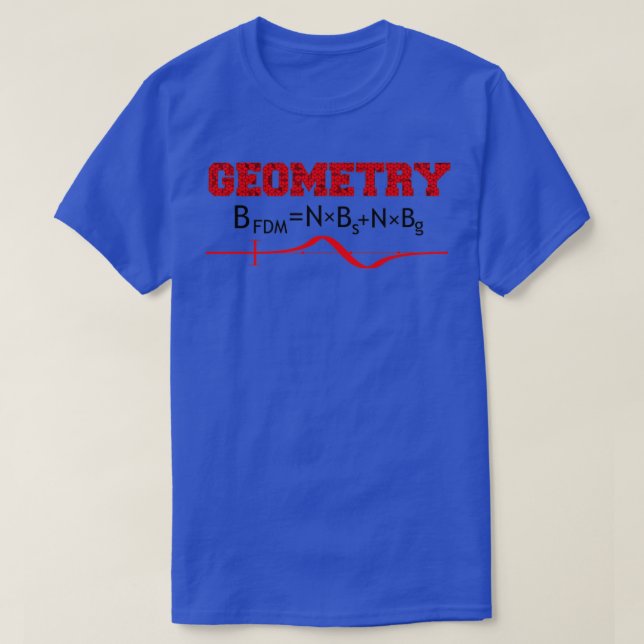 T-shirt Géométrie (Design devant)
