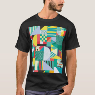 T-shirt Géométrie décorative : éléments Motifs Vintages