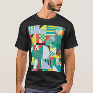 T-shirt Géométrie décorative : éléments Motifs Vintages