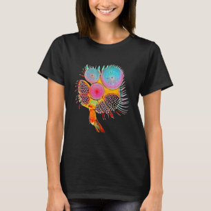 T-shirt Géométrie sacrée Artistique coloré Multicolor Rain