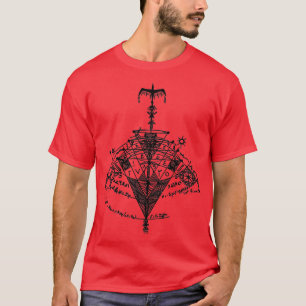 T-shirt Géométrie sacrée ornement motif illustration Clas