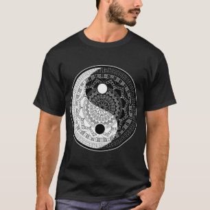 T-shirt Géométrie sacrée Yin Yang Dala