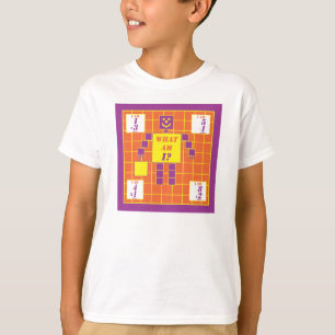 T-shirt Géométrie-TS3e Carré-âge 4