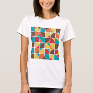T-shirt géométrique Abstrait 110421v4