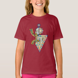 T-shirt géométrique tribal Amazigh