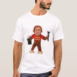 T-shirt George Bush furieux