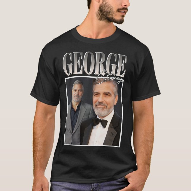 T-shirt George Clooney   (Devant)