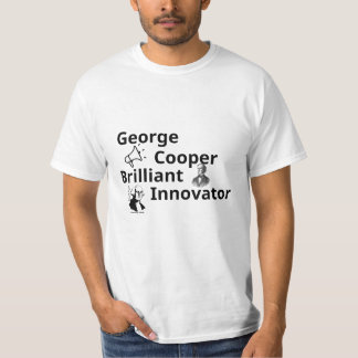 T-shirt George Cooper : Innovateur brillant