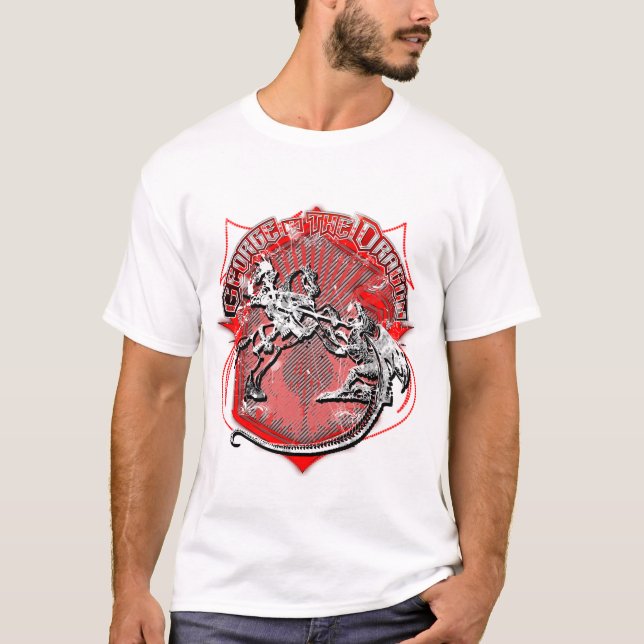 T-shirt George et le dragon (Devant)