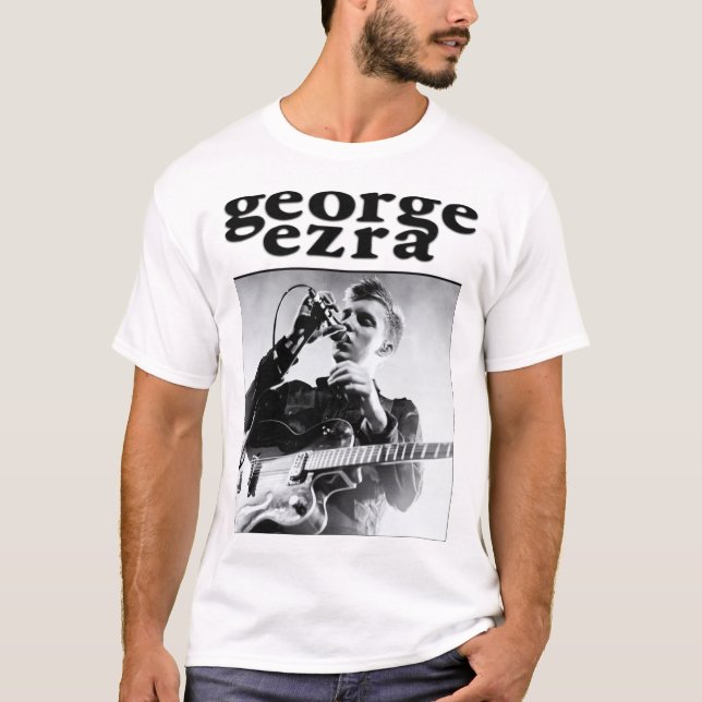 T-shirt george ezra (Devant)