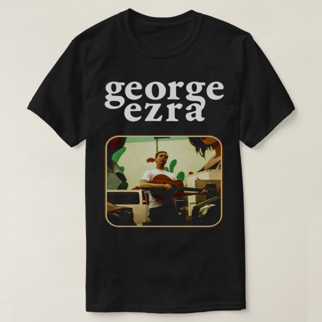 T-shirt George Ezra Fan Music (Design devant)