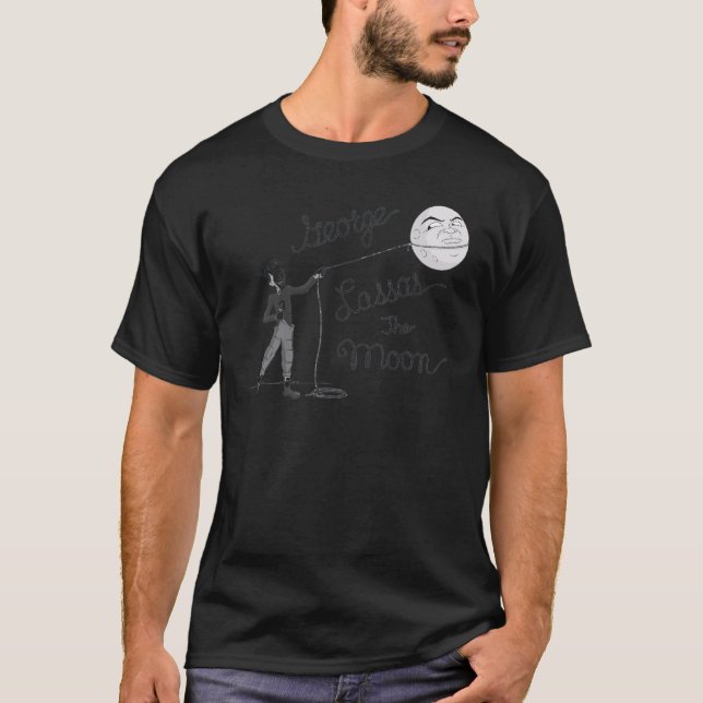 T-shirt George Lassos La Lune C'est une vie merveilleuse (Devant)