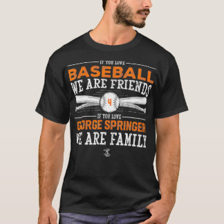 T-shirt George Springer Si Vous Aimez Le Baseball