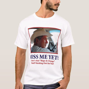 T-shirt George W Bush - comment qui espèrent et changent