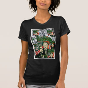 T-SHIRT GEORGE W BUSH RECHERCHÉ COLLAGE
