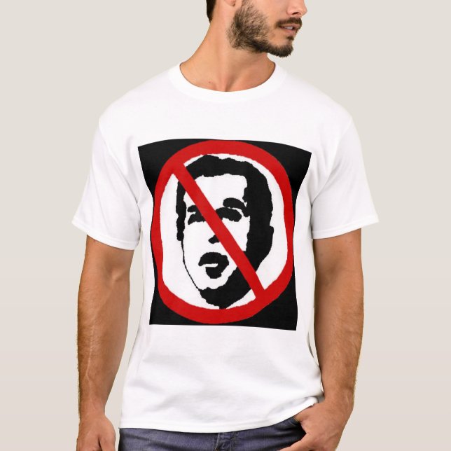 T-shirt George W. Bush suce (Devant)